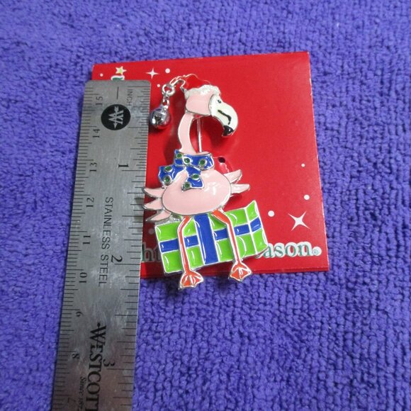 Pelican-Christmas Pin - Picture 2 of 4